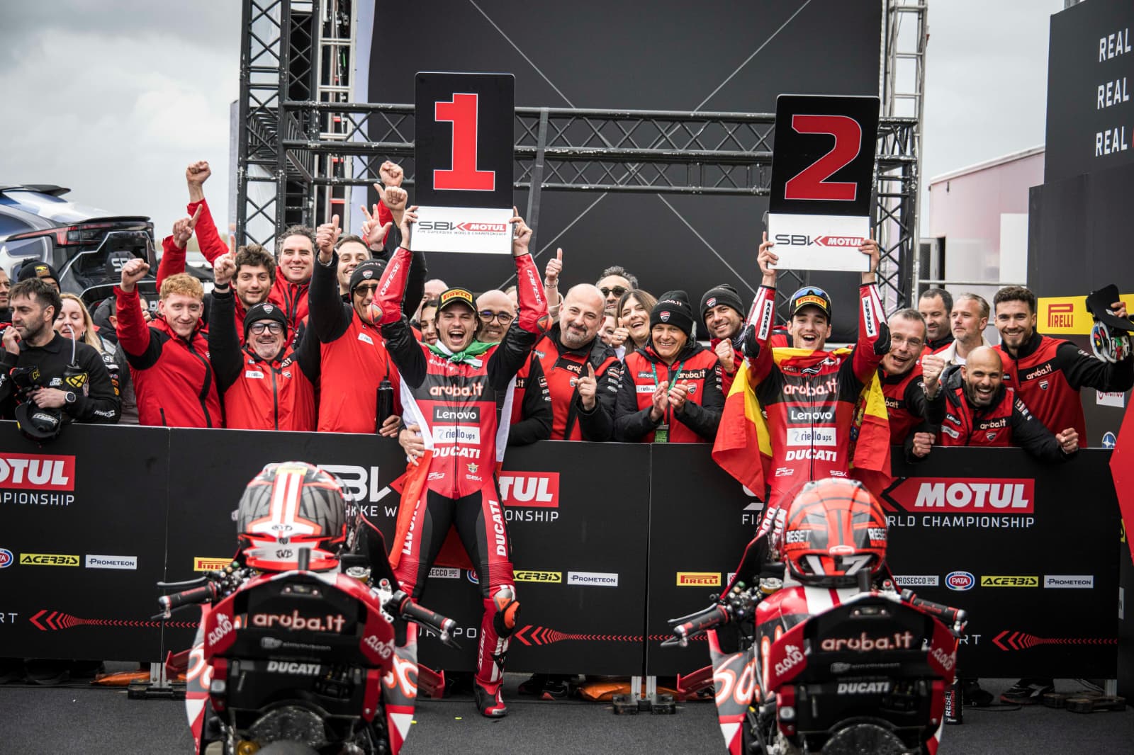 WorldSBK Pirelli Dutch Round | Bulega e Lecuona garantem a segunda tripla vitória na Catedral