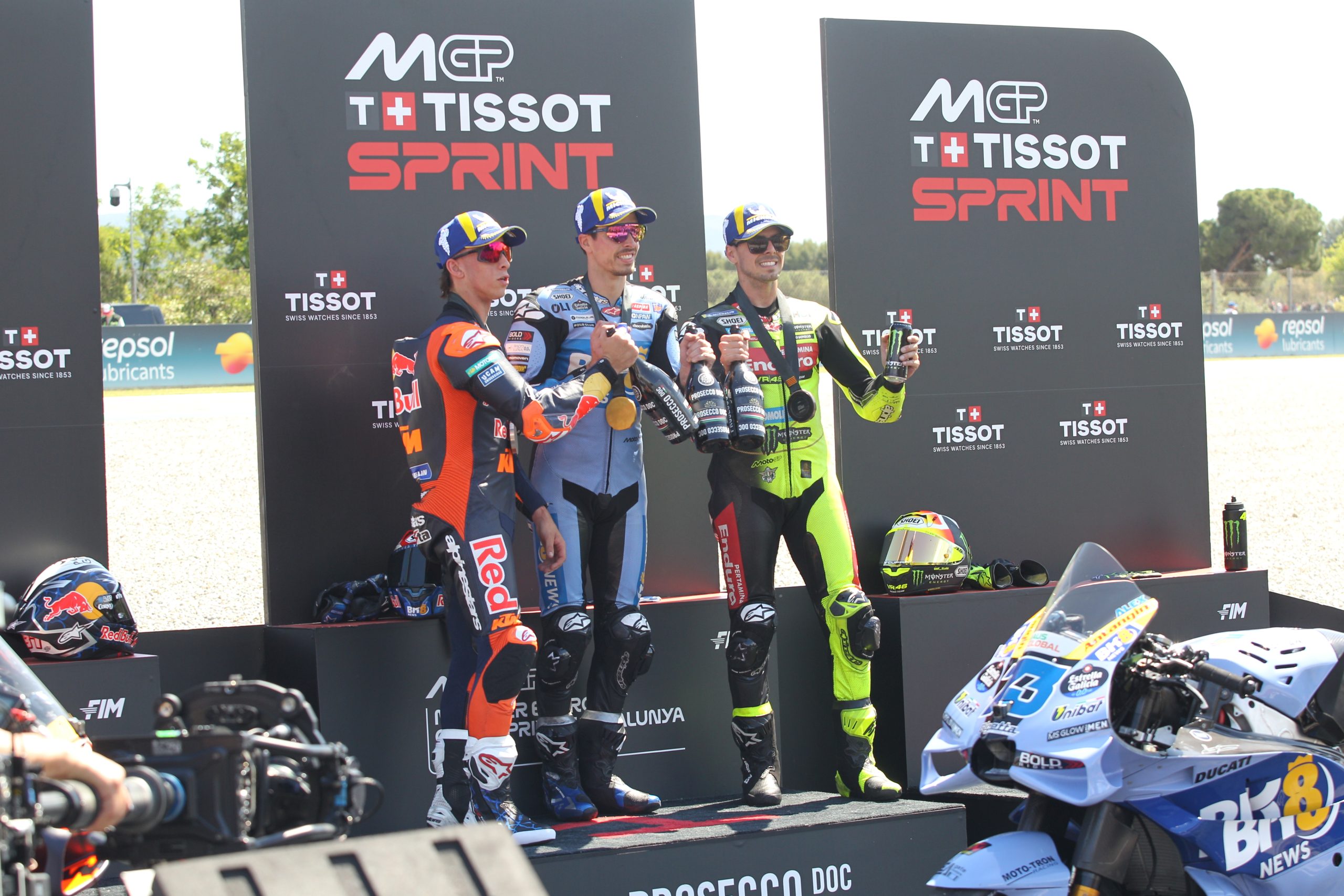 MotoGP™ MONSTER ENERGY GRAND PRIX OF CATALUNYA | Alex Marquez nega o ouro d Srint Tissot a Pedro Acosta por apenas 0,041s