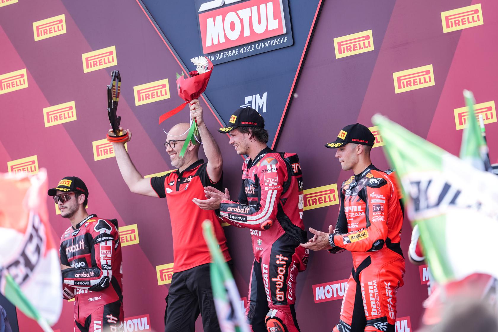WorldSBK Pirelli Emilia-Romagna Round | Bulega e Ducati confirmam domínio com fim de semana perfeito em casa